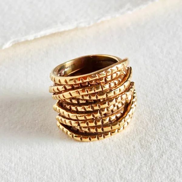Classic Textured Ring