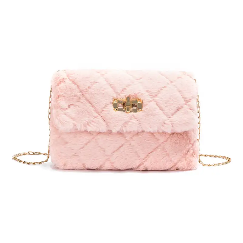 Chain Strap Embroidered Shoulder Bag