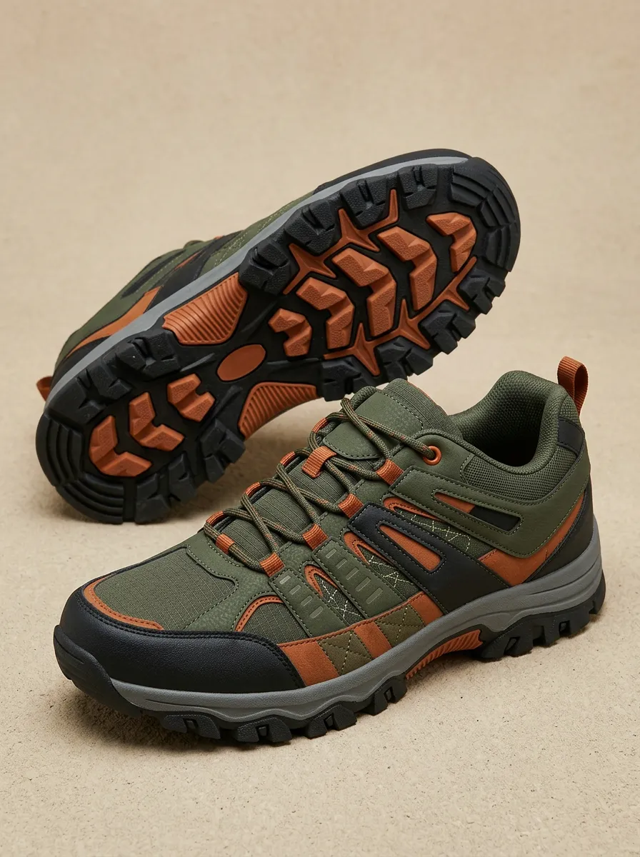 Men's Everyday Outdoor Hiking Printed Trekking Shoes