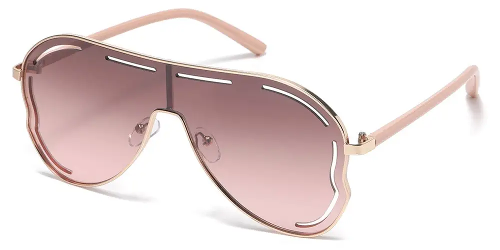 Retro Inspired Refined Everyday Aviator Sunglasses