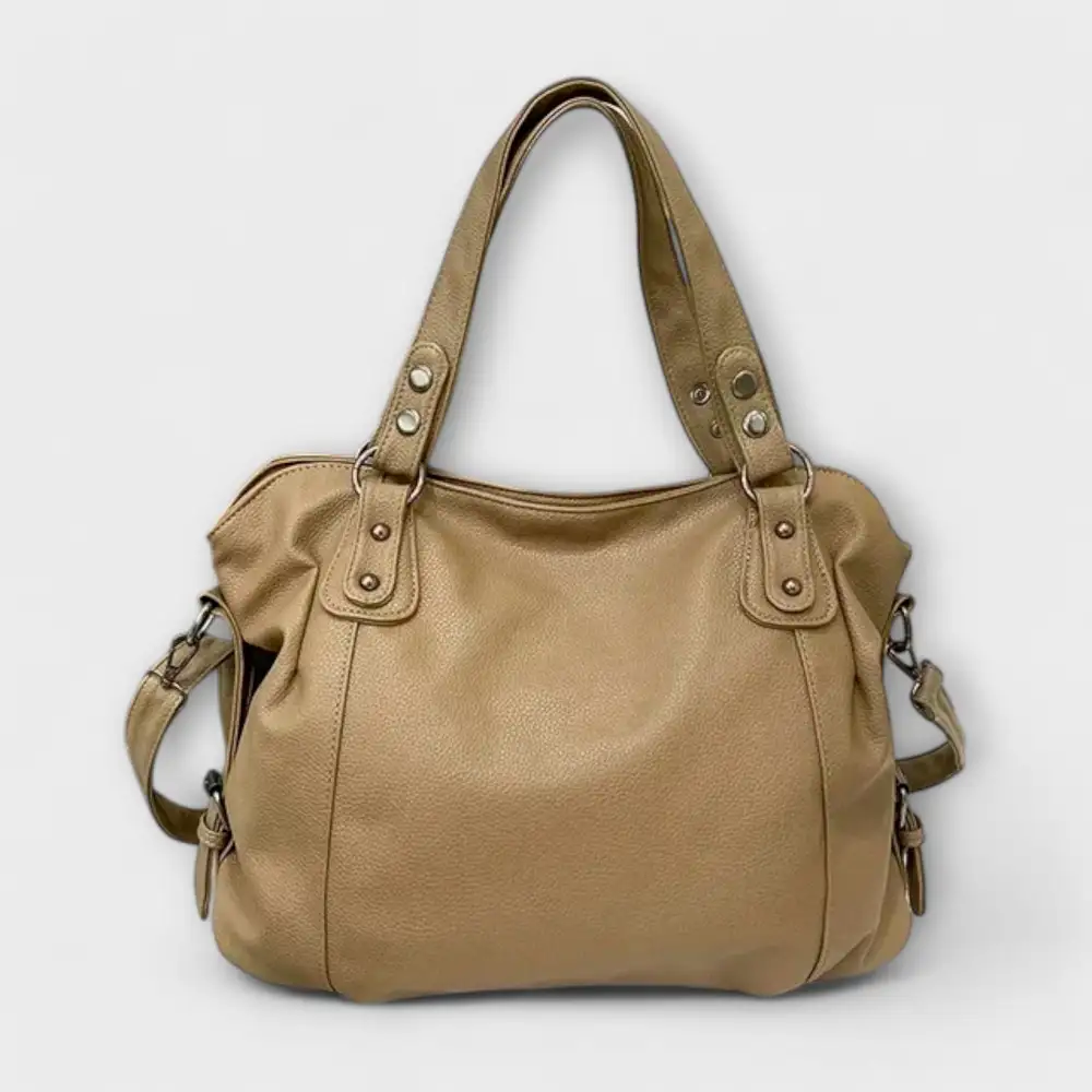 Pebbled Leather Shoulder Bag