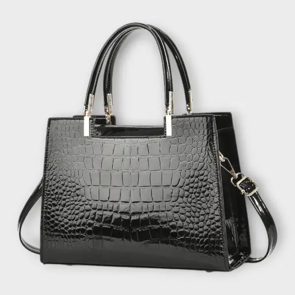 Structured Woven Handbag