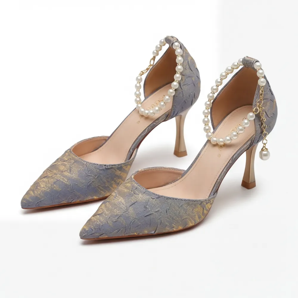 Glossy D Orsay Stiletto Heels