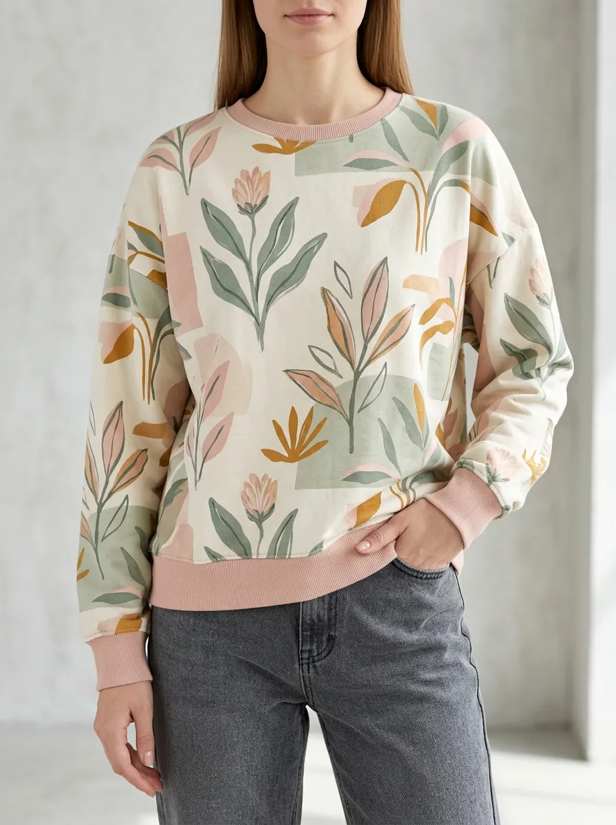 Graphic Leisure Sweatshirt