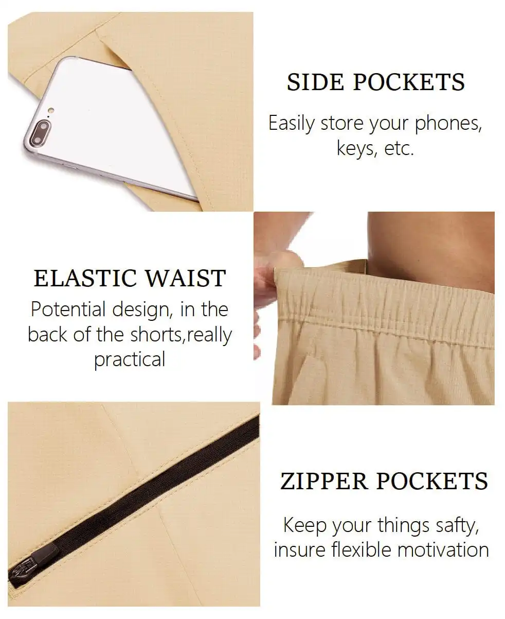 Casual Quick Dry Cargo Shorts