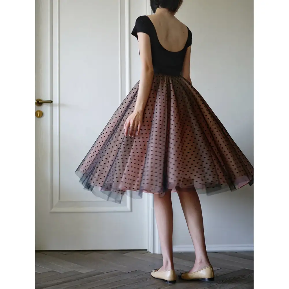 Balanced Outing Everyday Casual Polyester Skirt