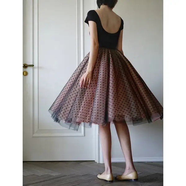 Balanced Outing Everyday Casual Polyester Skirt