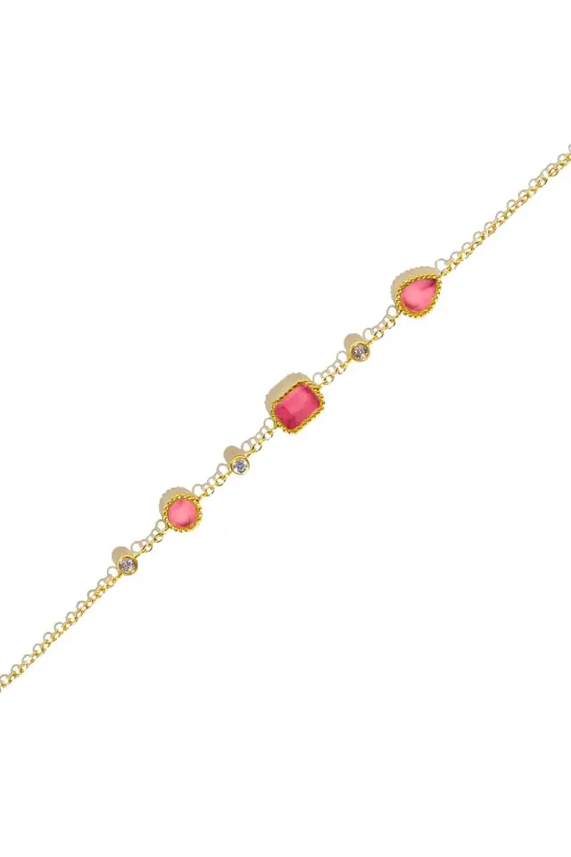 Agate Chain Bracelet