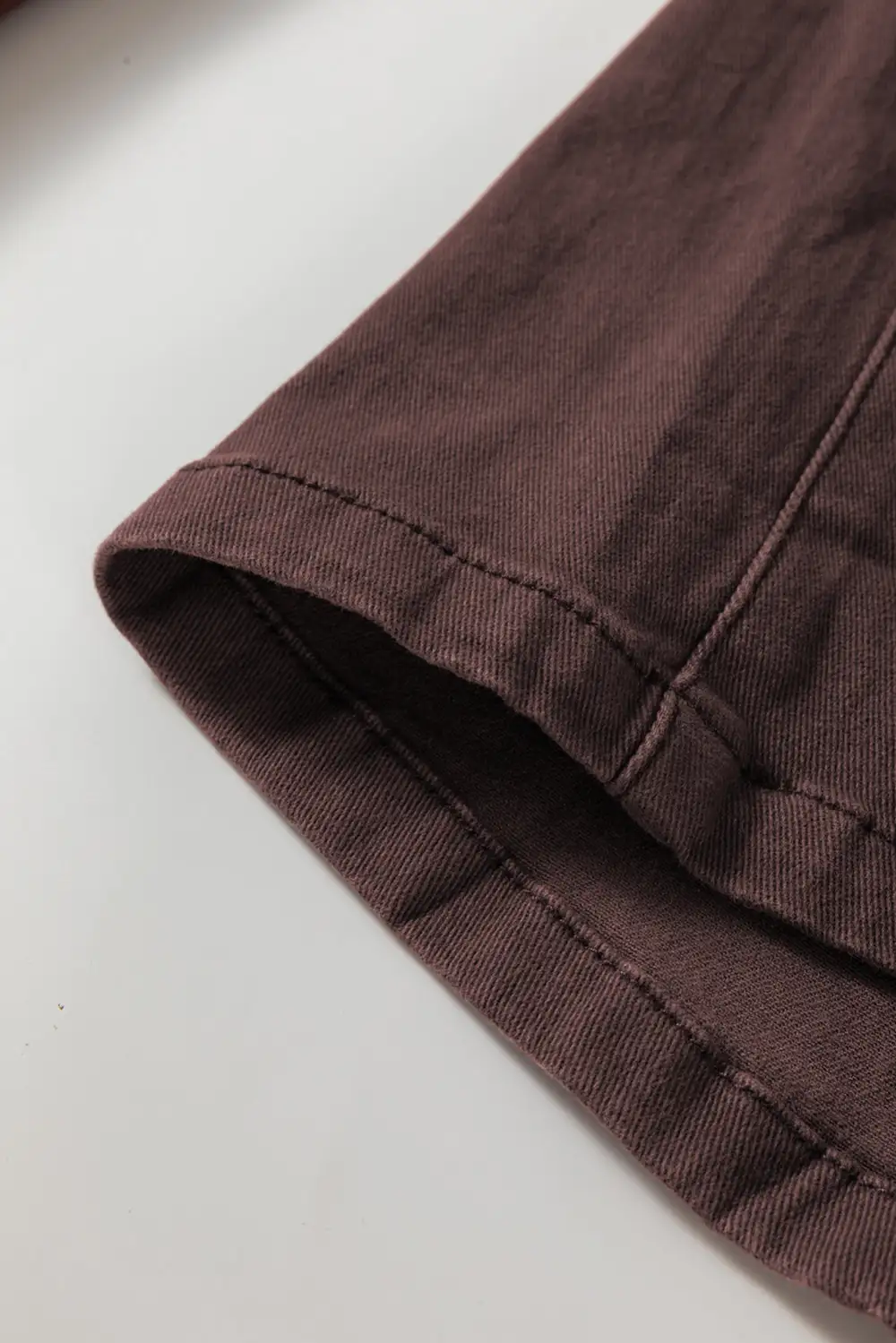 High-Waist Pocketed Straight Leg Jeans