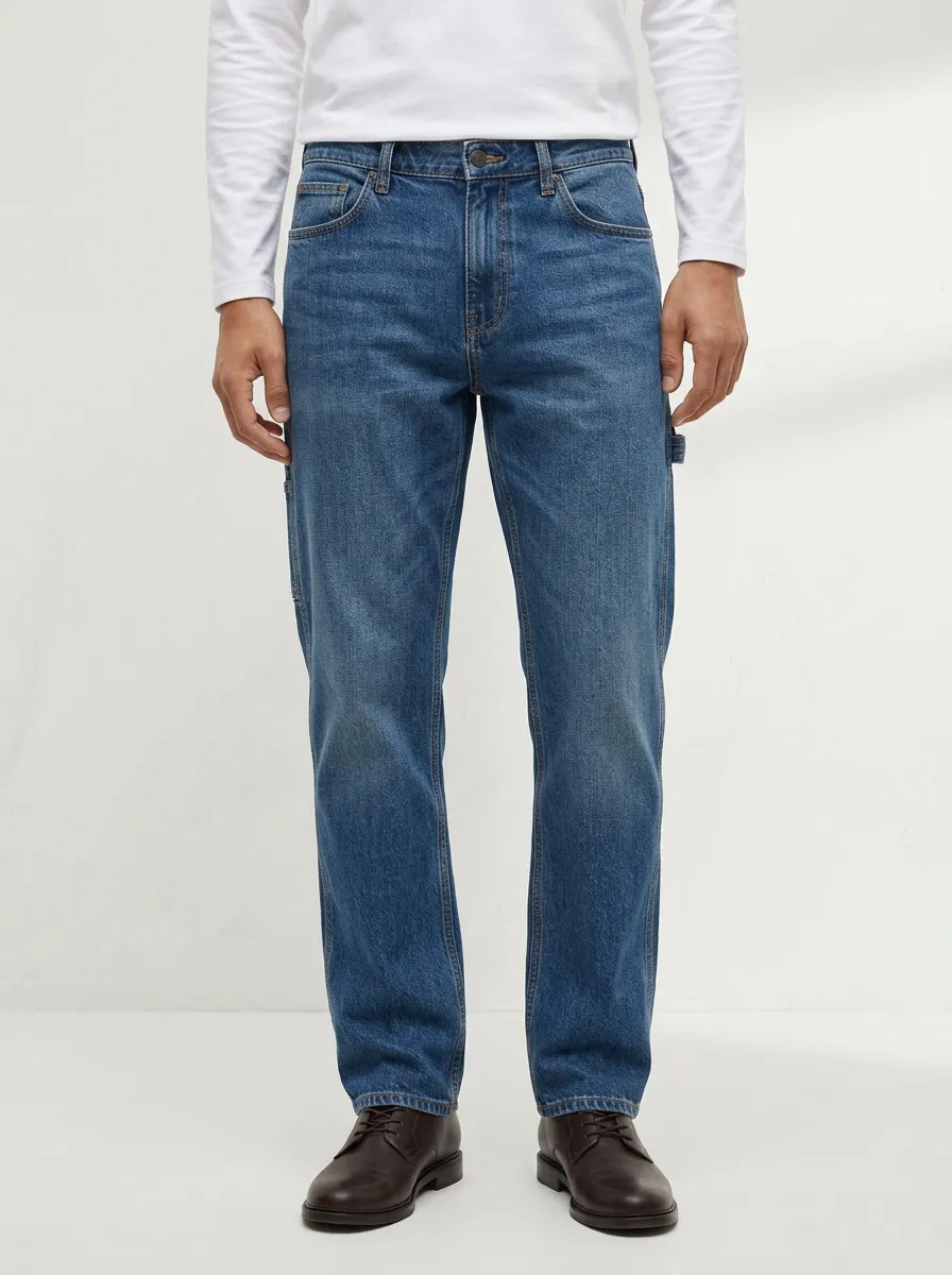 Workwear Carpenter Straight Jeans