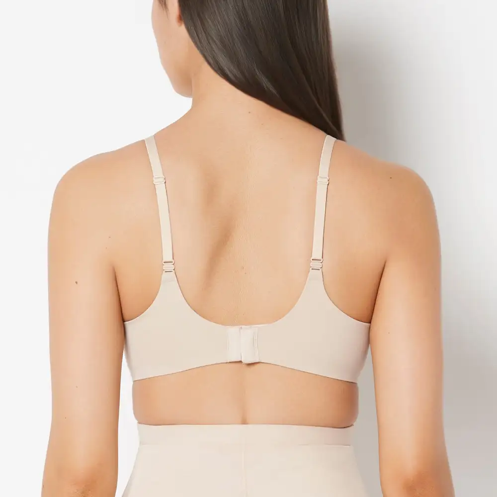 Delicate Full Coverage Wireless Push Up Bra