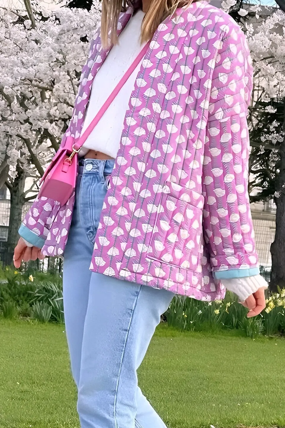 Floral Tailored Relaxed Jacket