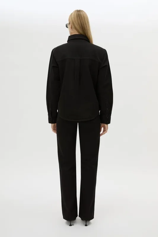 True Black Denim Shirt