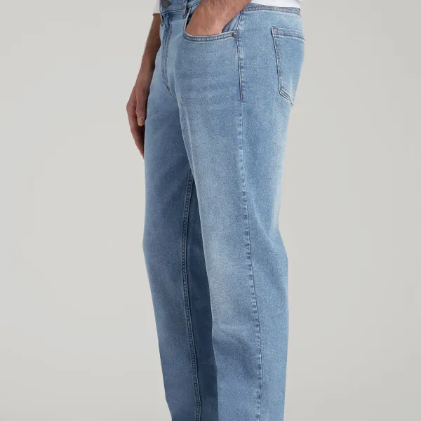 Men's Classic Straight Leg Cotton Jeans