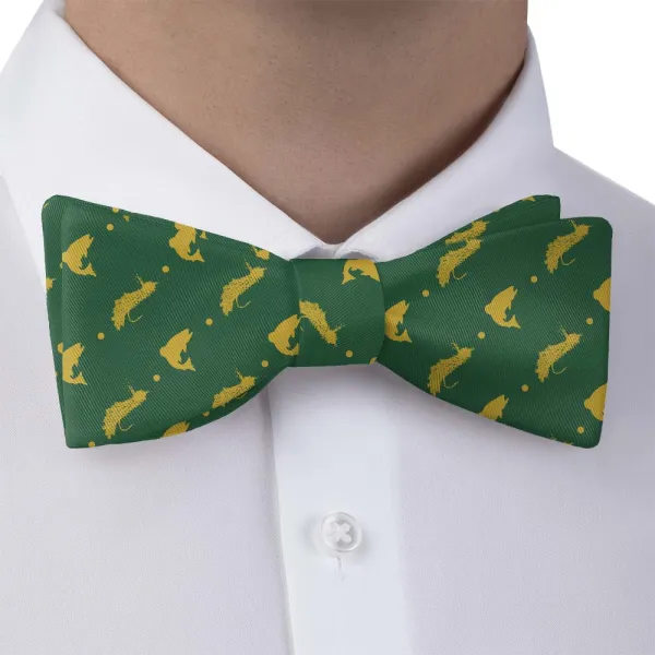 Fly Fishing Pattern Bow Tie