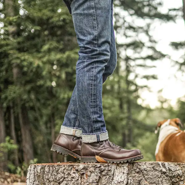 Plain Toe Men's Ankle Boots