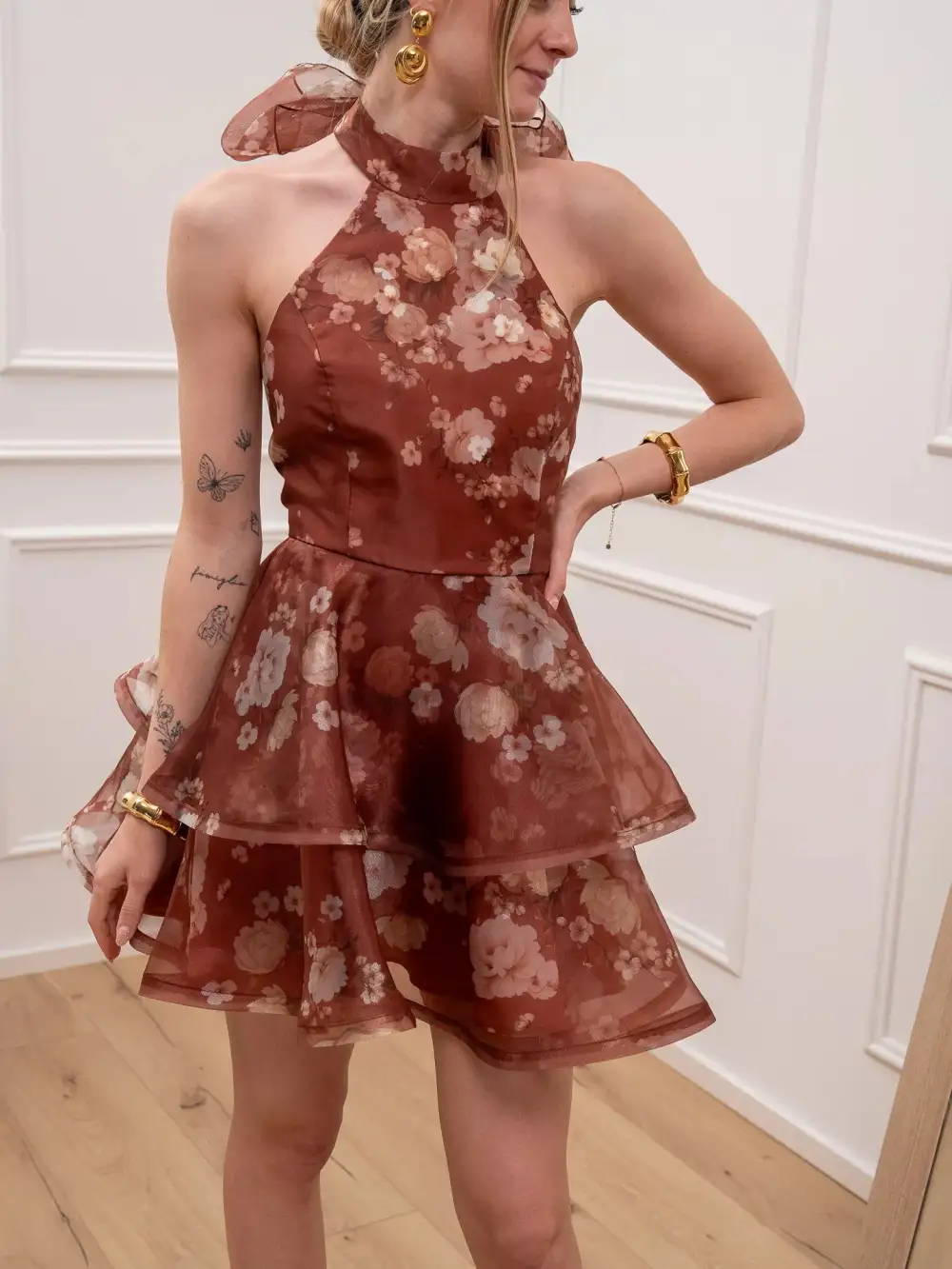 Mini Halter Skirt