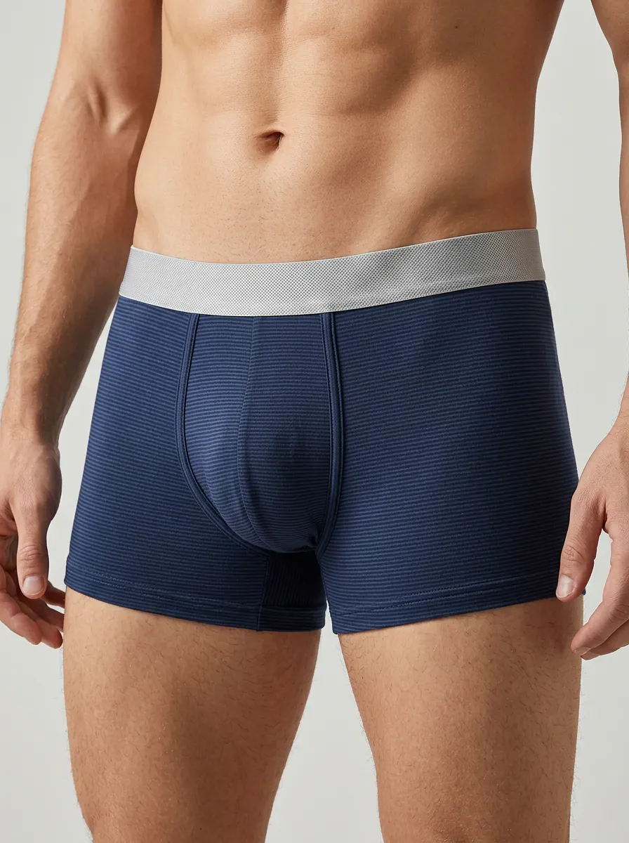 Men's Minimalist Striped Boxer Briefs