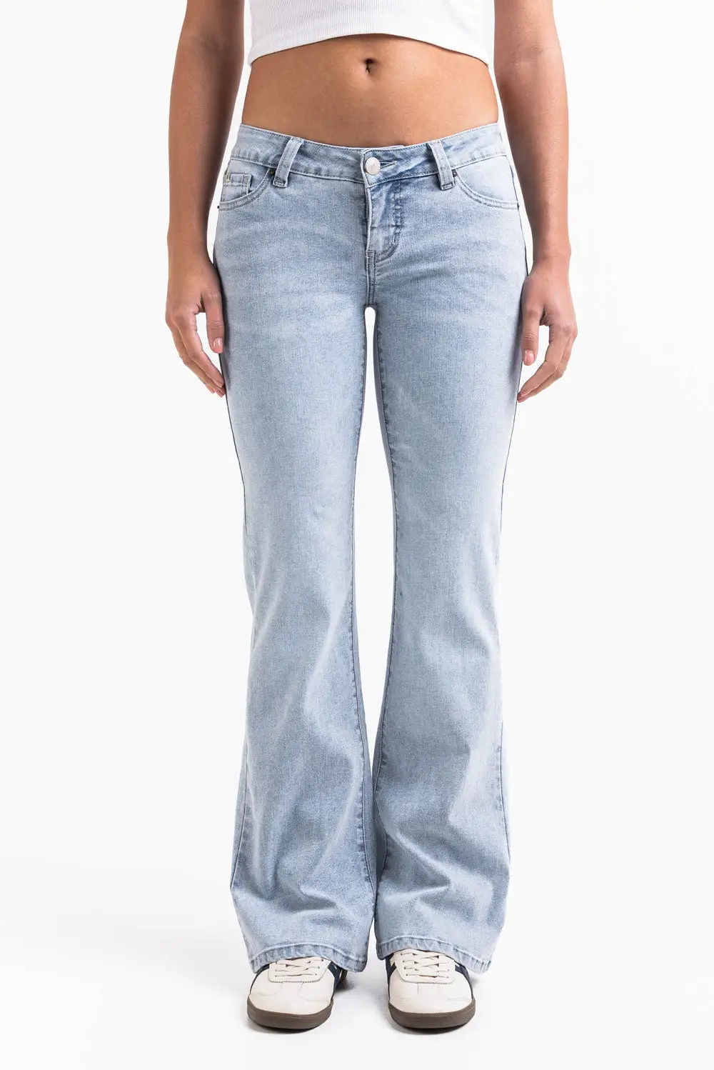 Easy Style Ultra Low Rise Bootcut Jeans