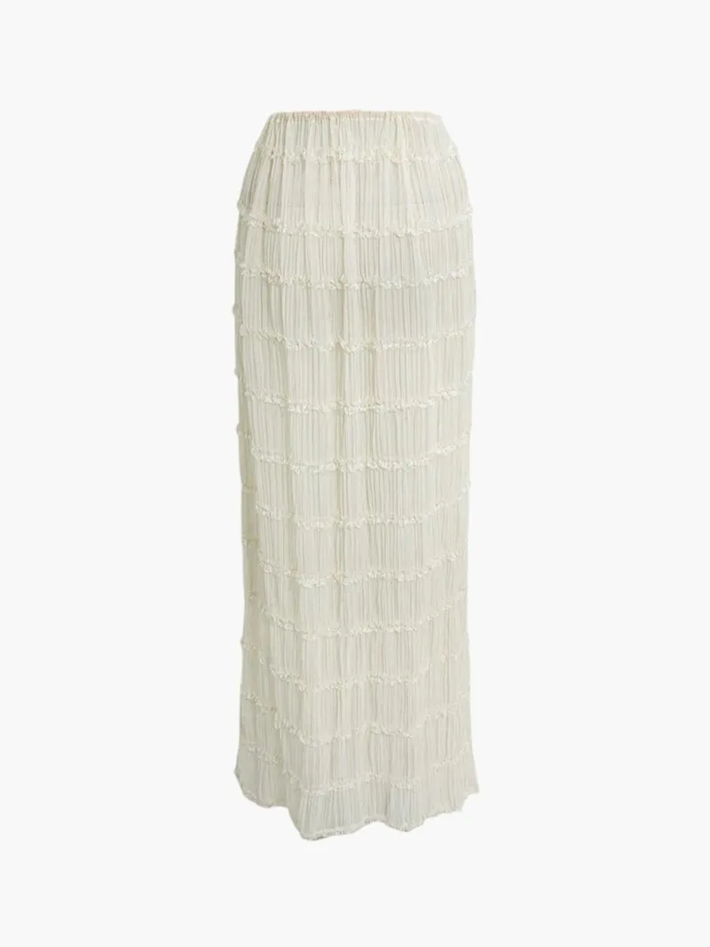 Frill Detail Two-Piece Set