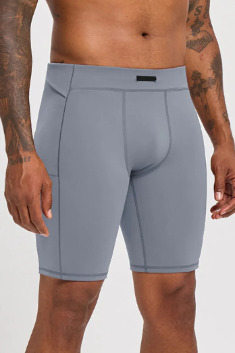 Side Pocket Lightweight Athletic Shorts