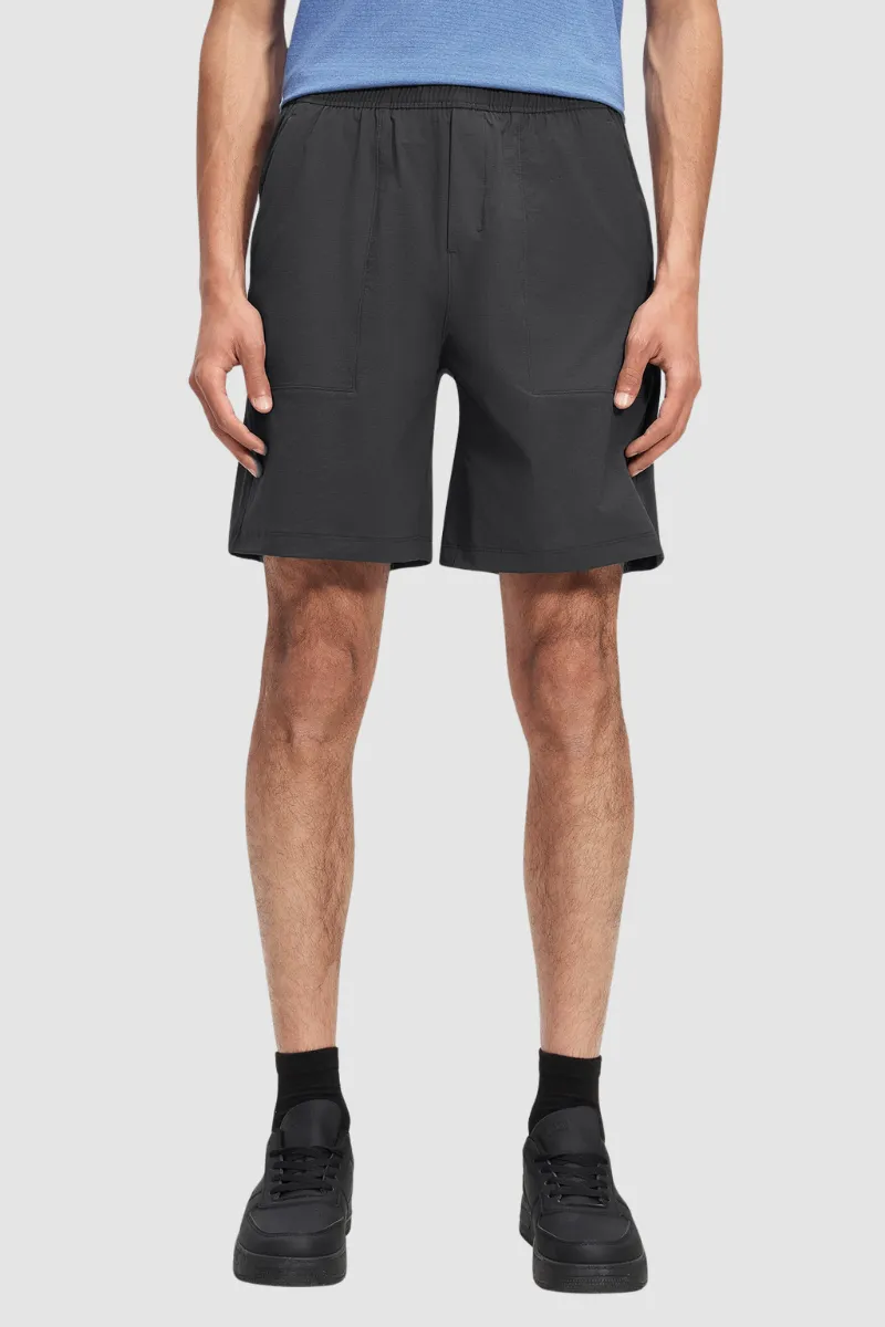 Quick Dry Drawstring Relaxed Fit Athletic Shorts
