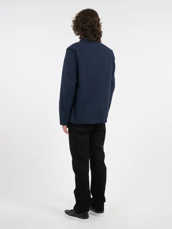 Men's Point Collar Twill Jacket