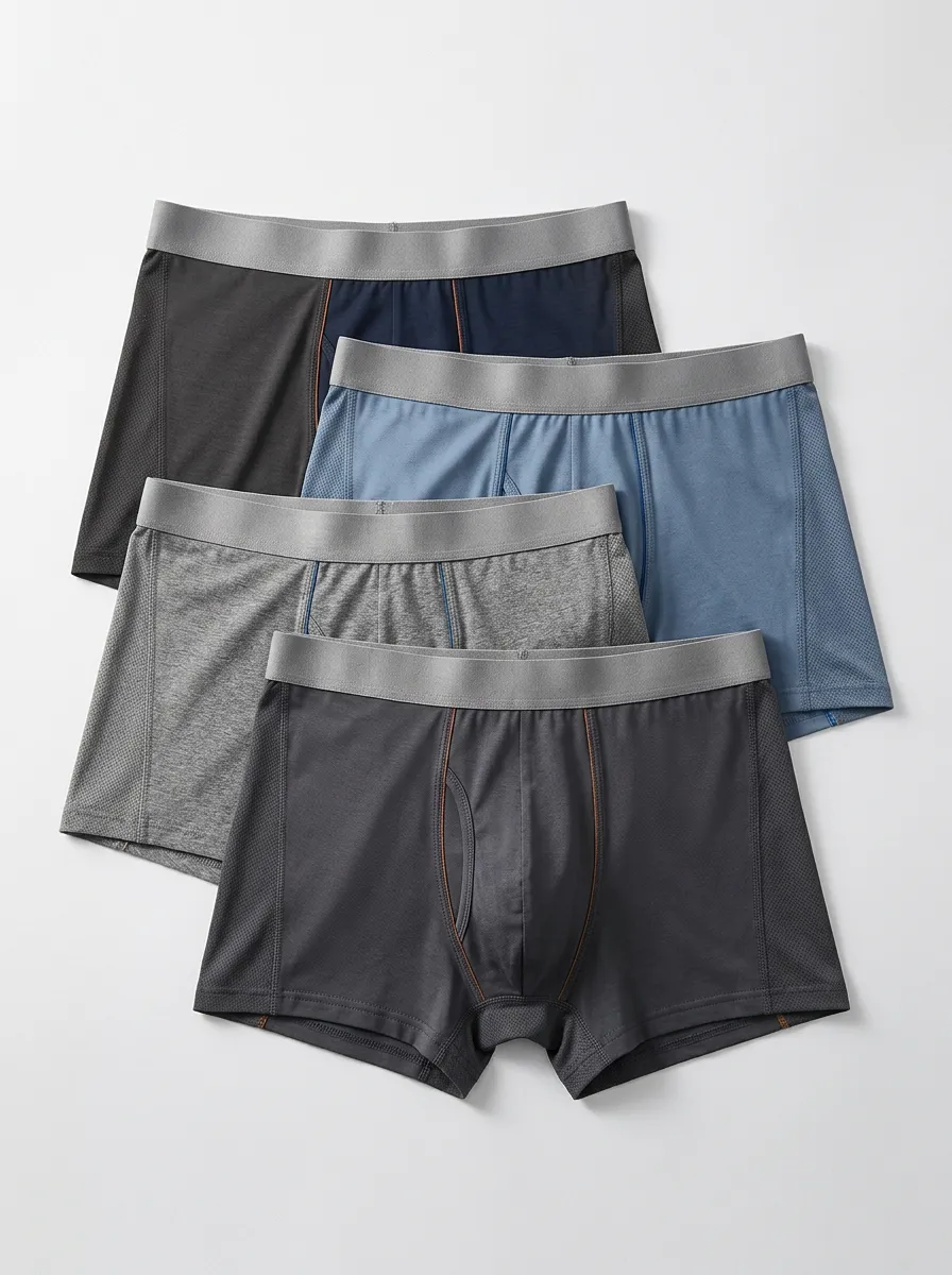 Soft Flexible Fit Four Pack Briefs