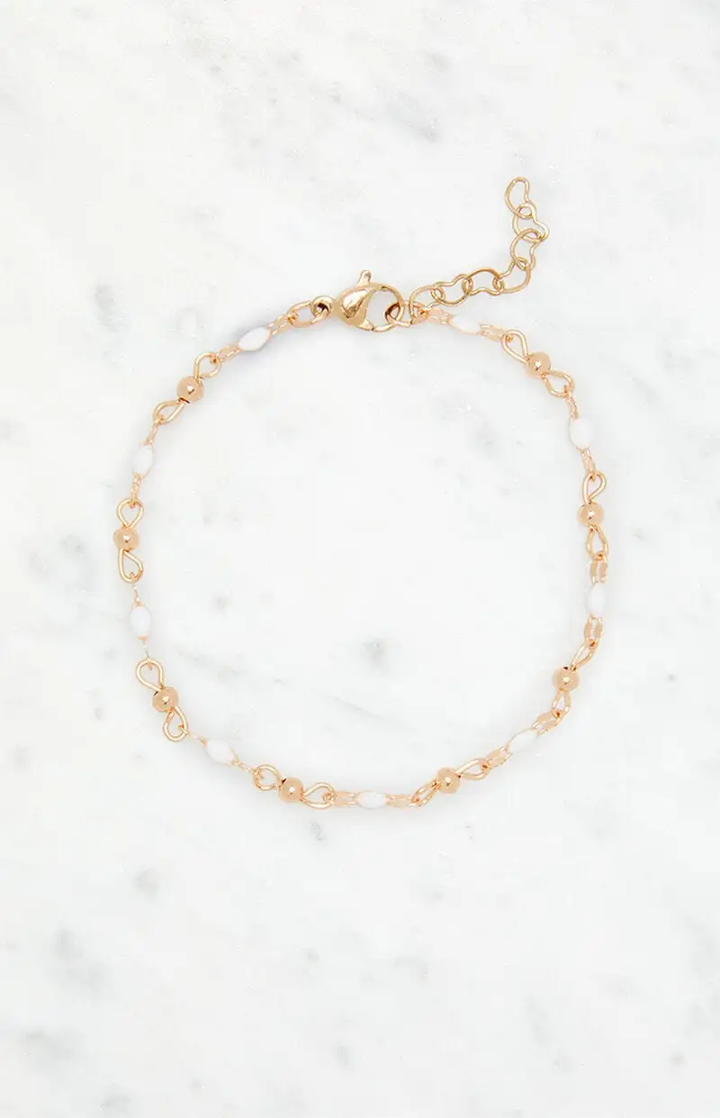 John Galt Gold Chain Bracelet