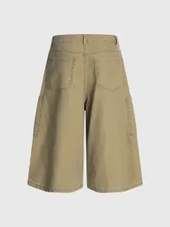 Modern Wide-Leg Shorts