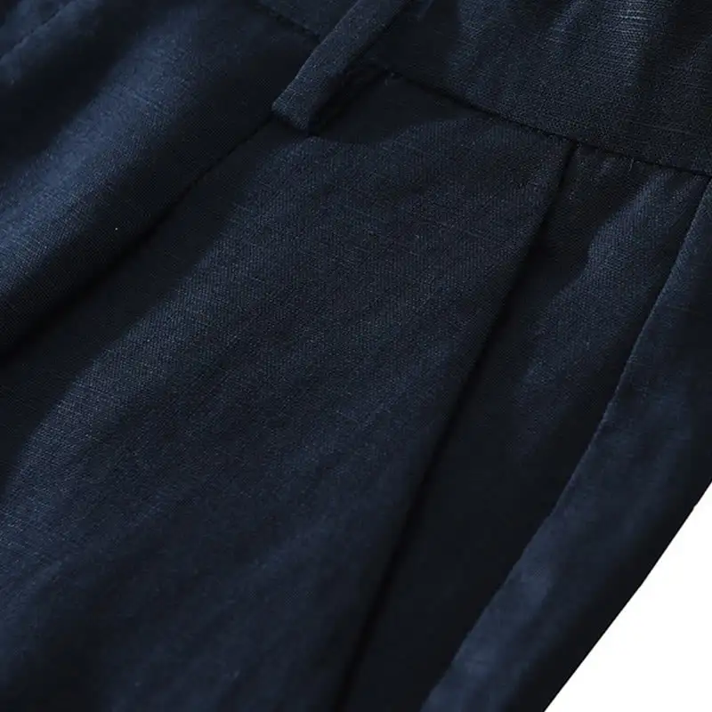 Wide Leg Pocketed Shorts