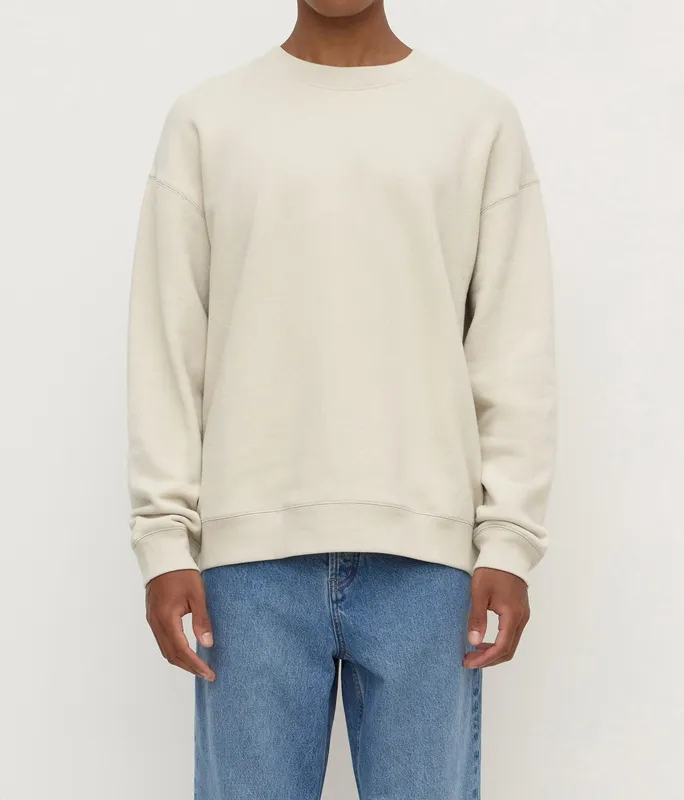 Limestone Cotton Fleece Sweatshirt