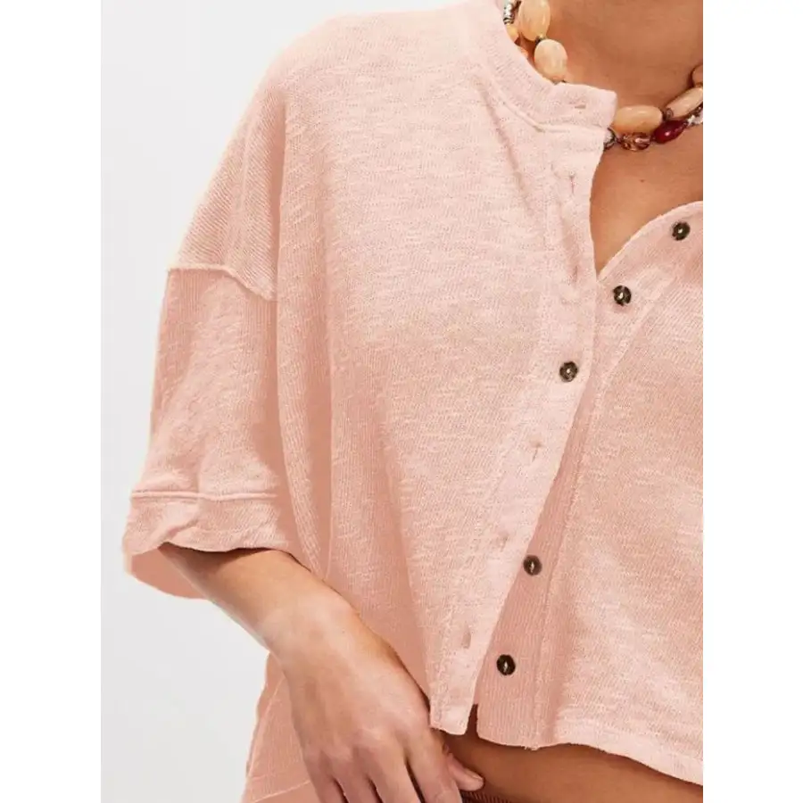 Button Down Half Sleeve Shirt