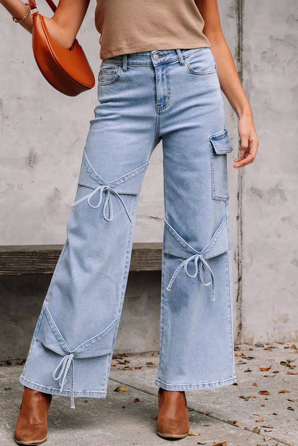 Cargo Denim Jeans