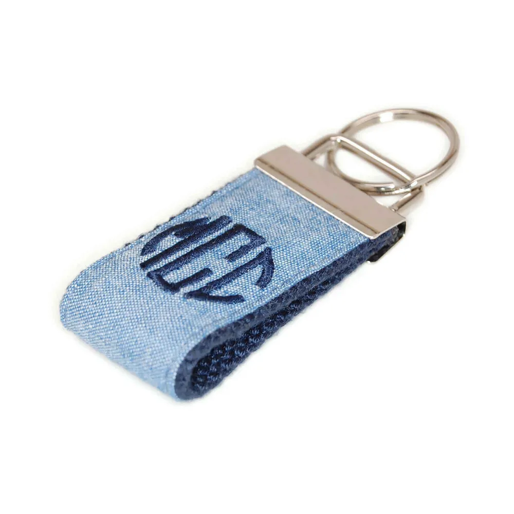 Chambray Expressive Keychain