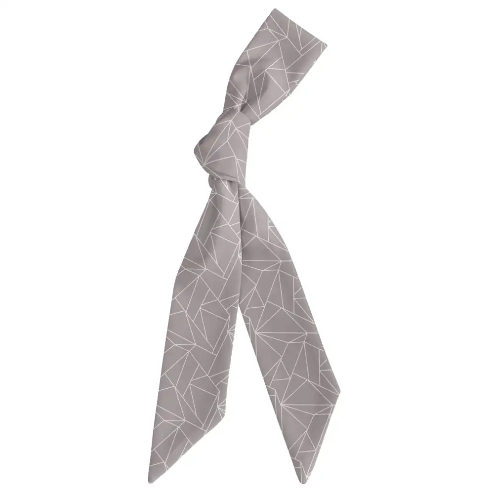 Origami Pattern Hair Scarf