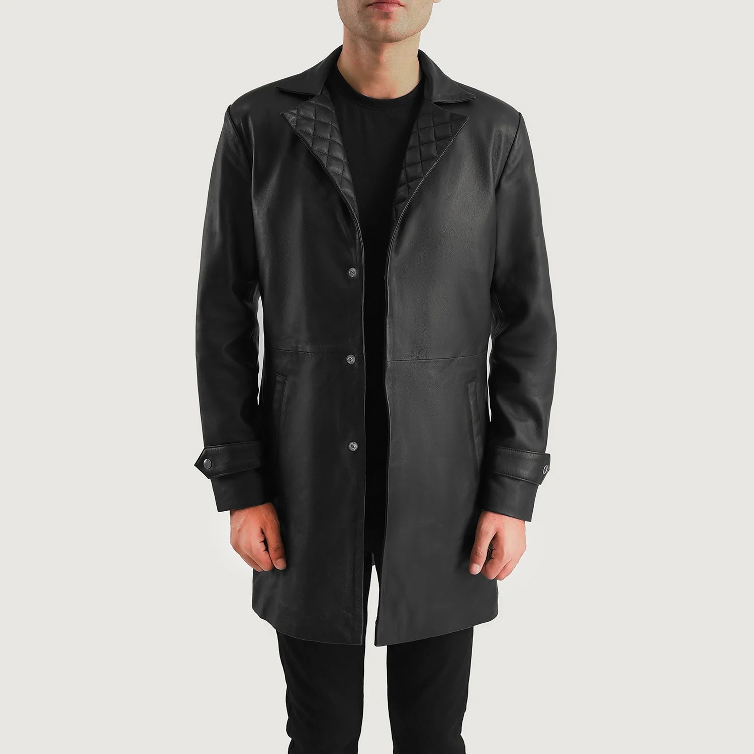 Men's Heritage Leather Coat