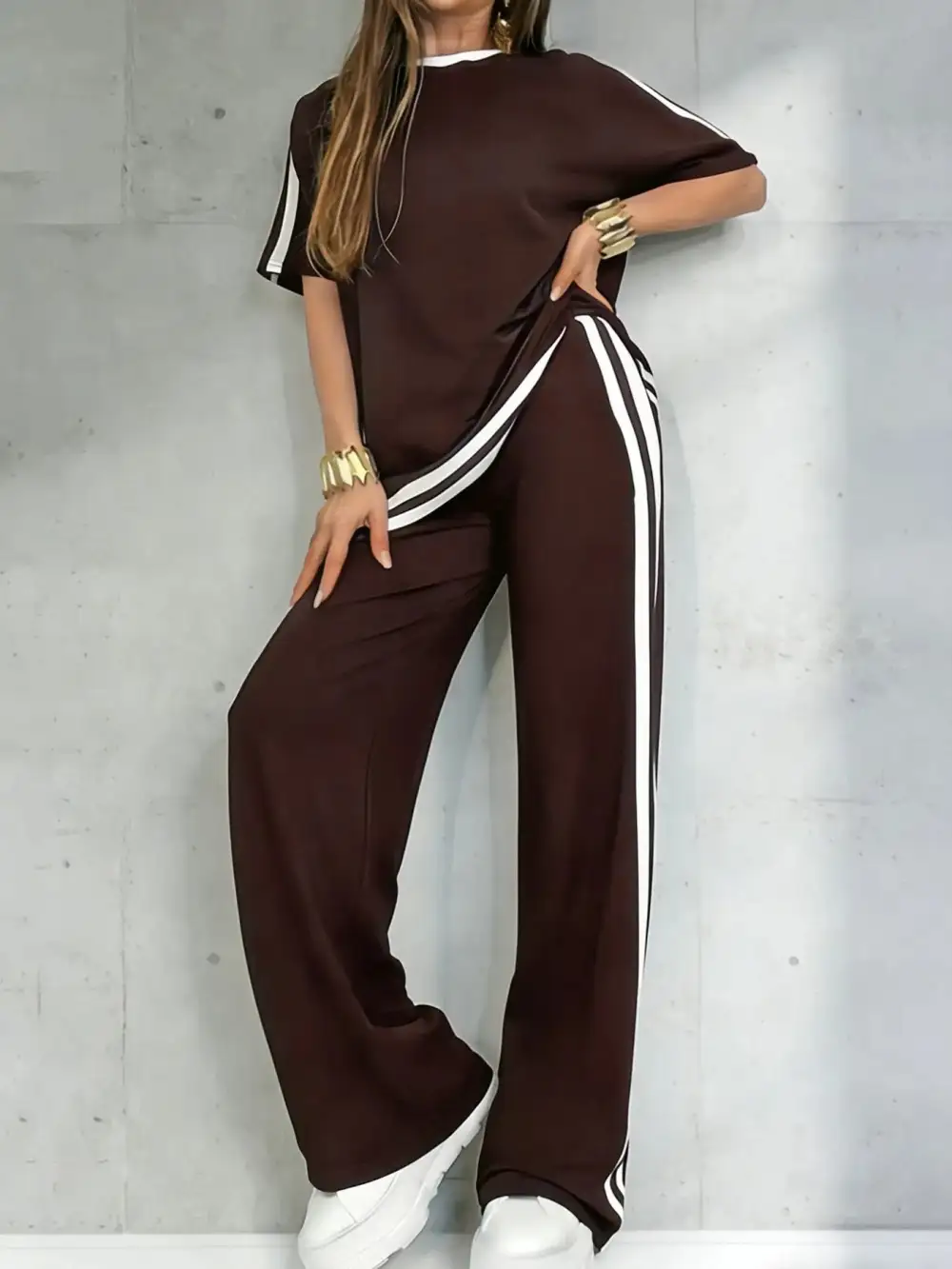 Women's Casual Athleisure Sportswear Set