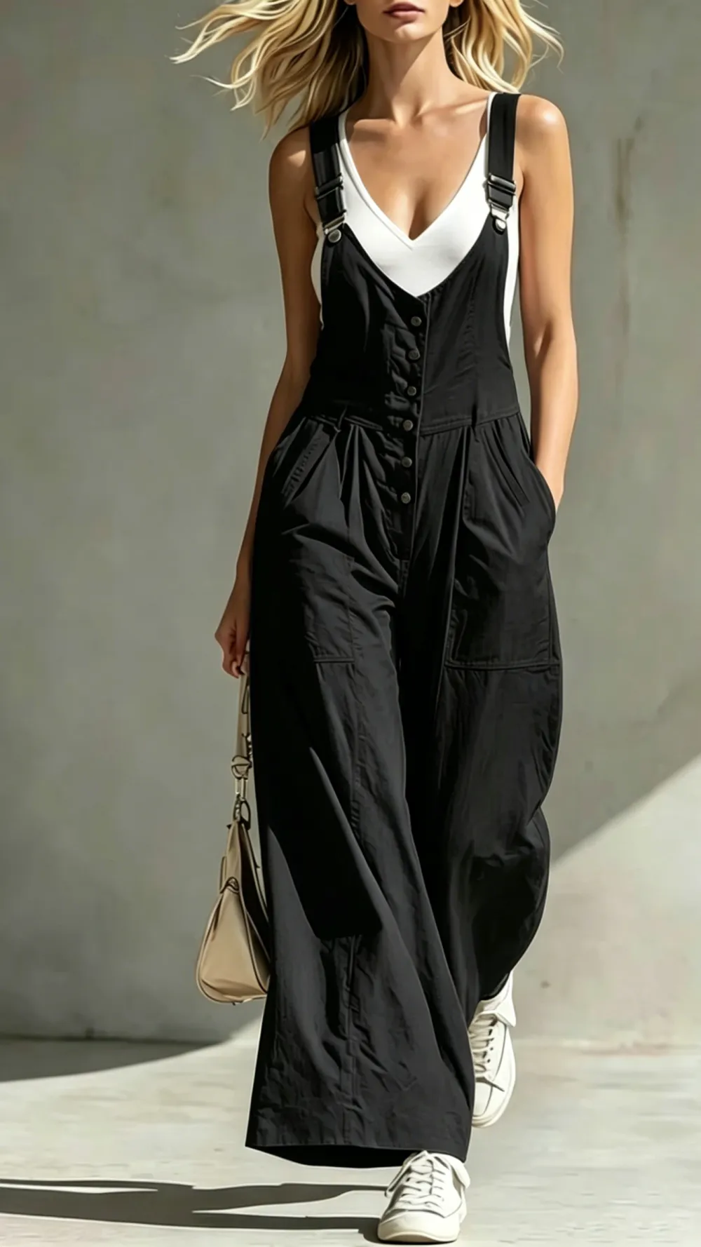 One Piece Utility Jumpsuit