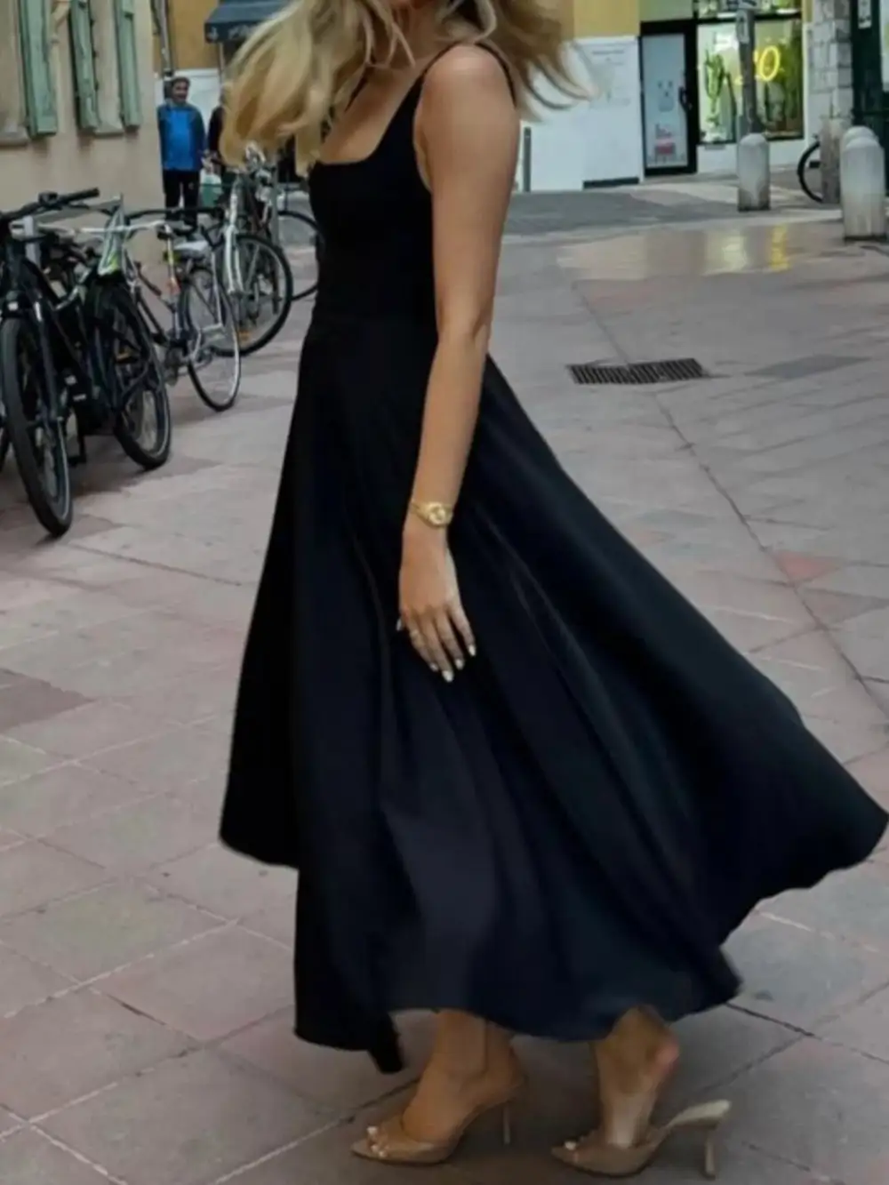 Soft Touch Square Neck Dress