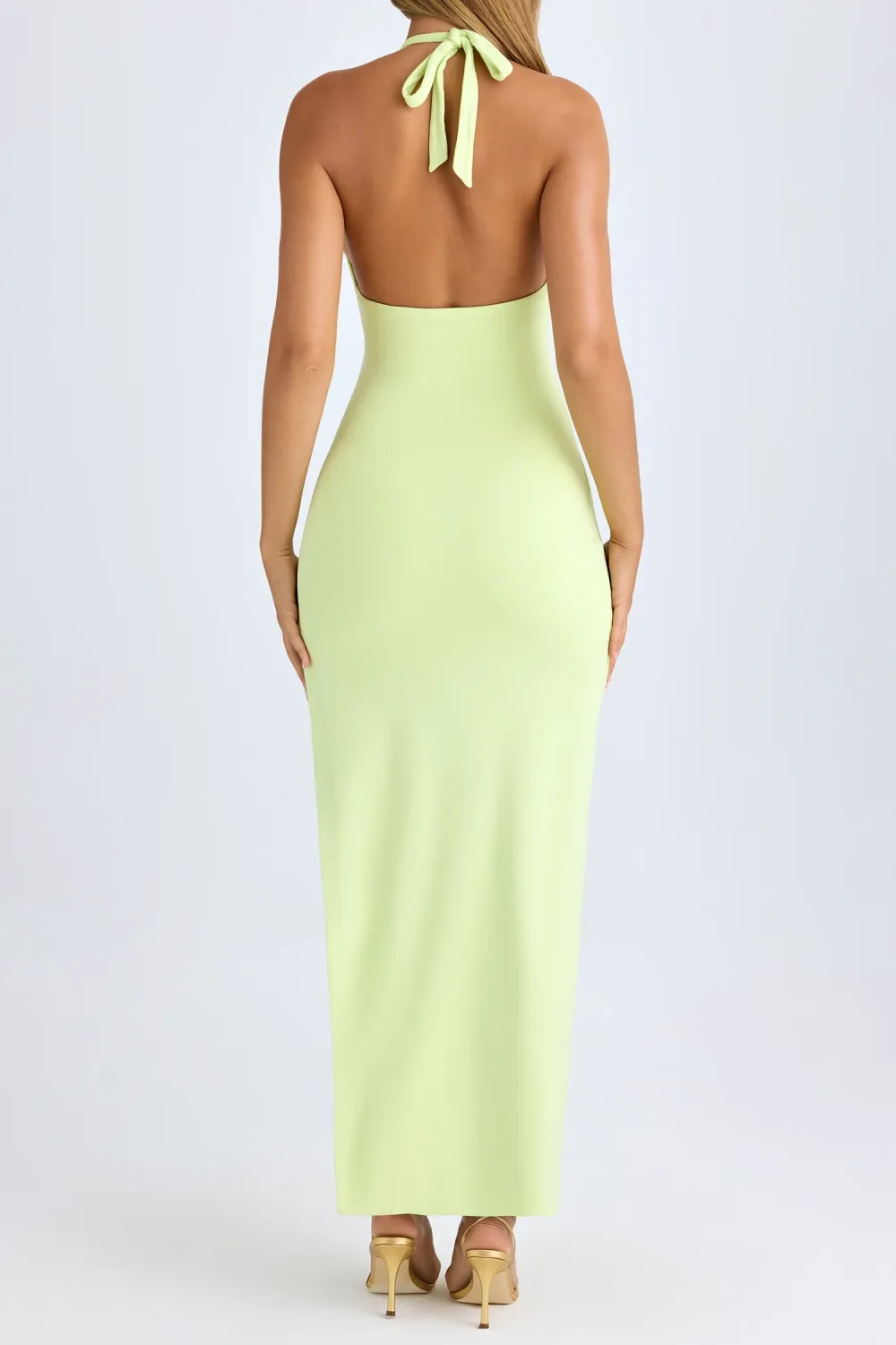 Summer Holiday Style Open Back Dress