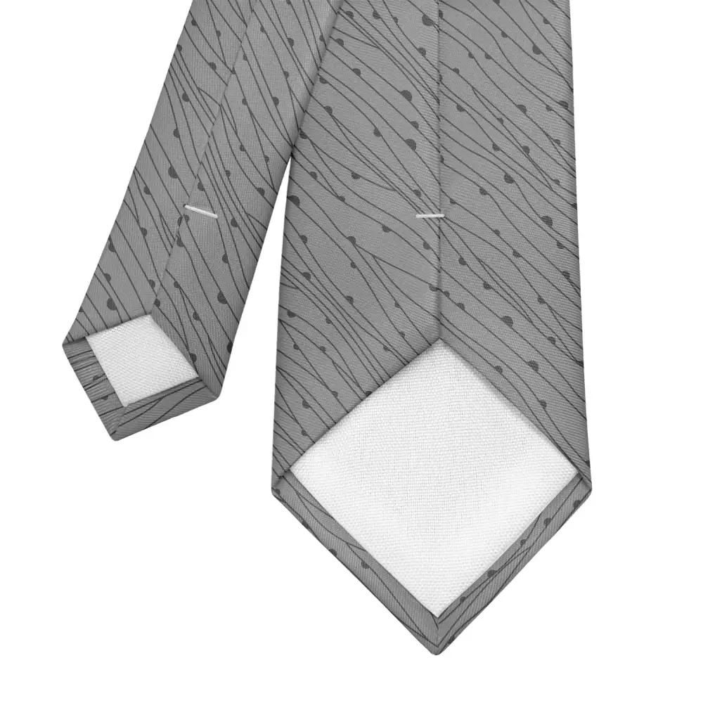 Refined Reef Pattern Necktie