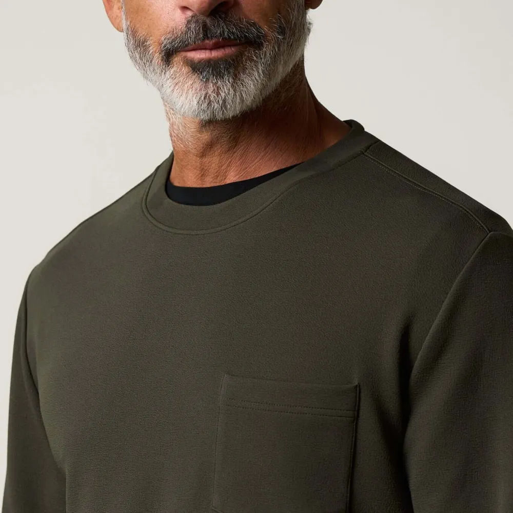 Men's Relaxed Regular Fit Relaxed Textured T-Shirt