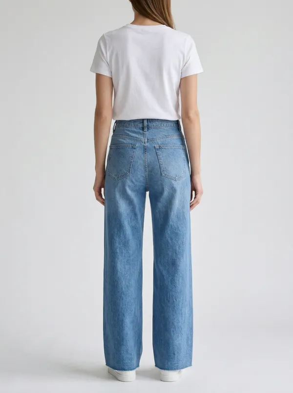 Women's Wide Leg Casual Denim Jeans