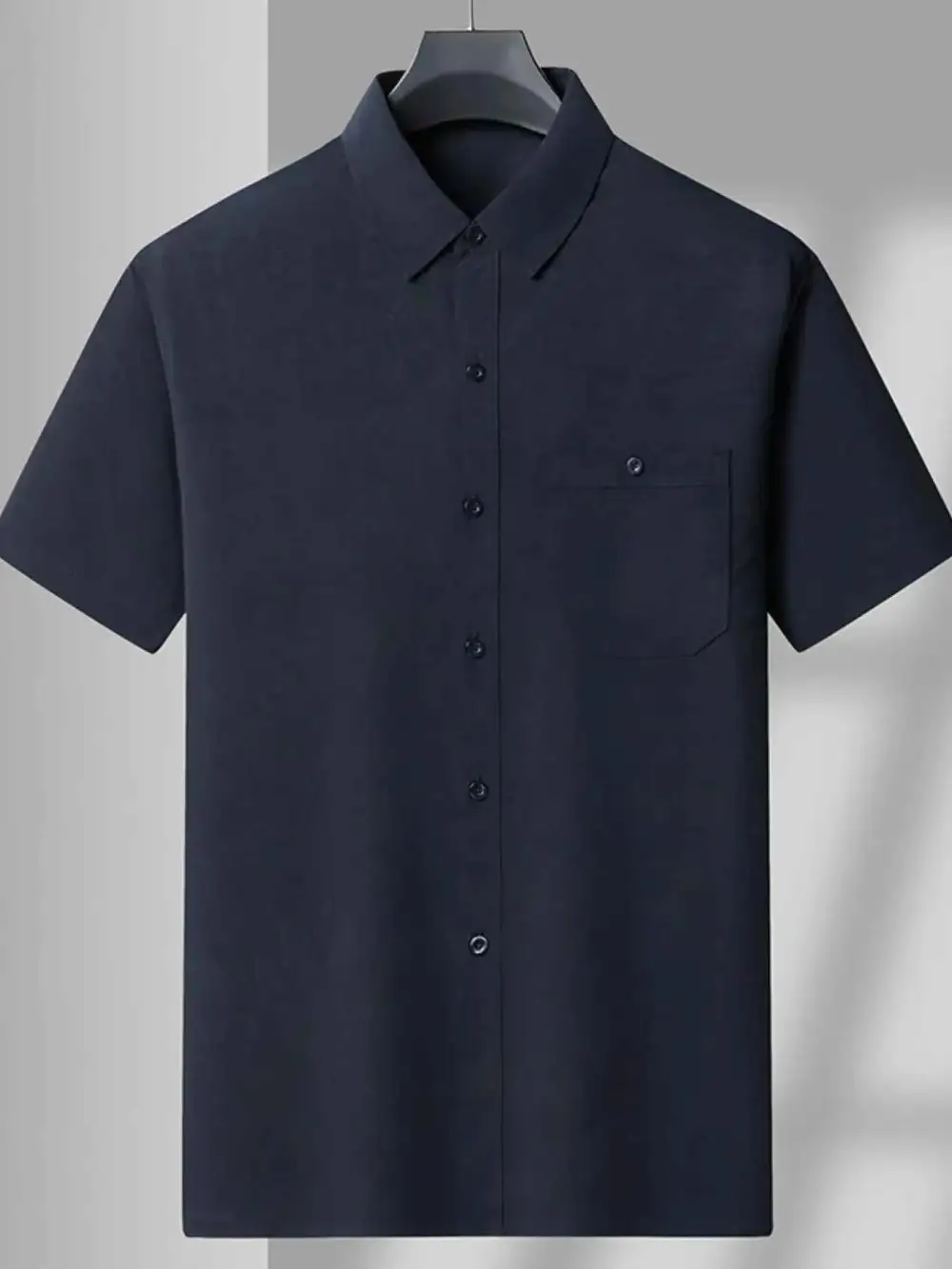 Button Up Short Sleeve Shirt and Pants Set