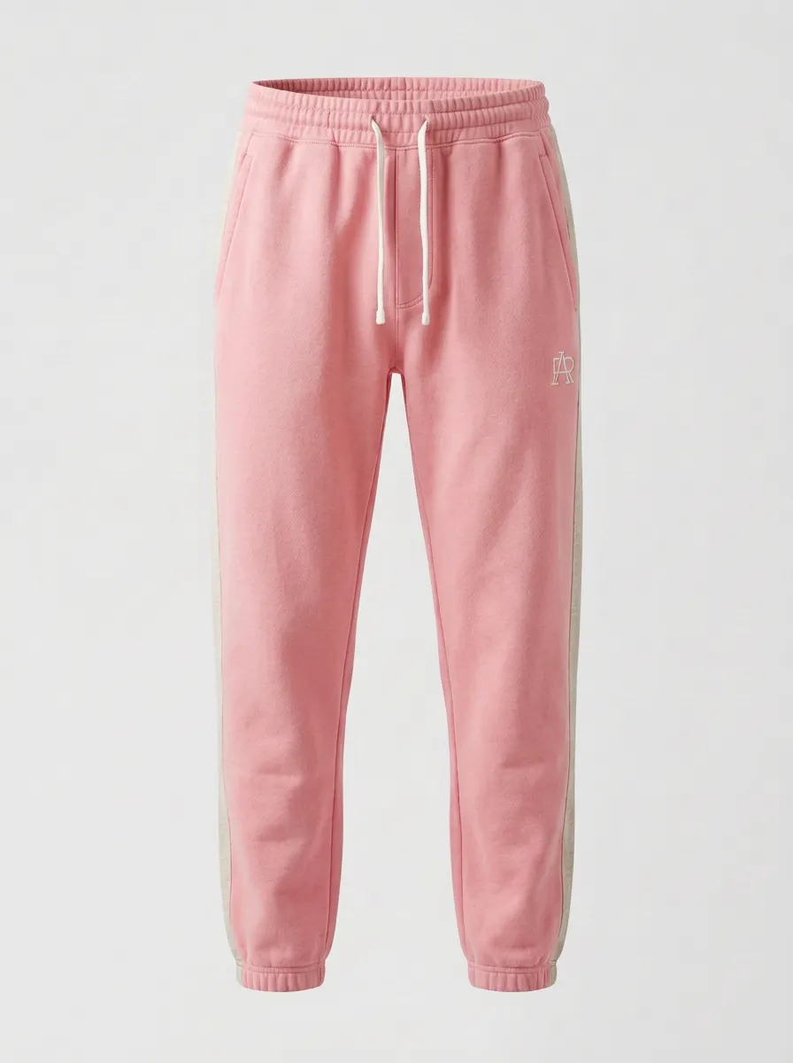Unisex Side Stripe Graphic Sweatpants