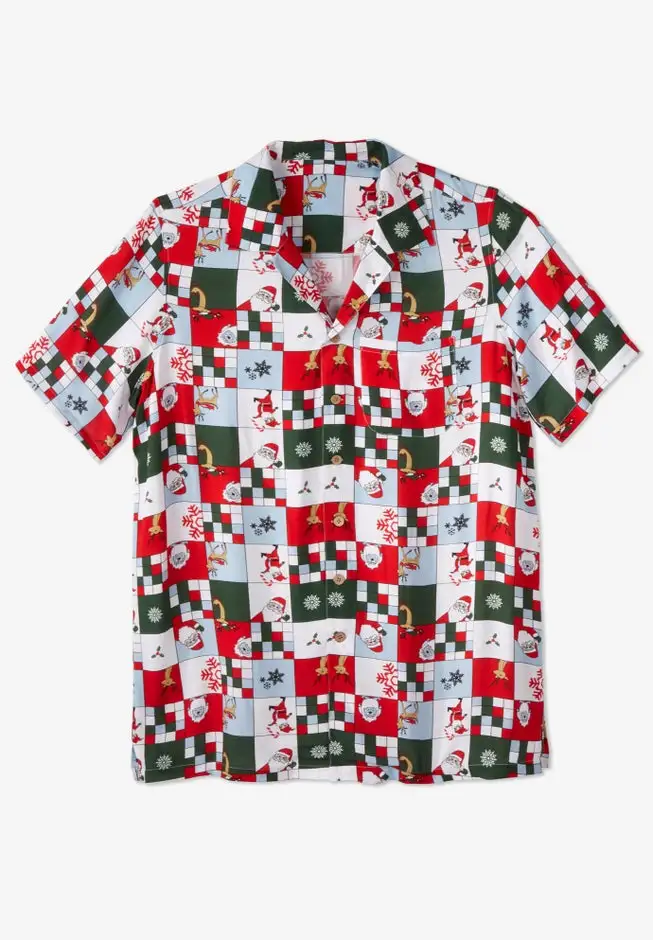 Printed Camp Shirt
