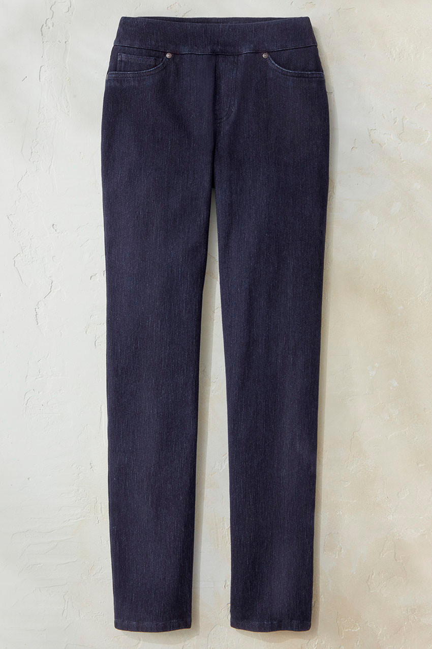 Knit Denim ShapeMe® Slim Leg Jeans