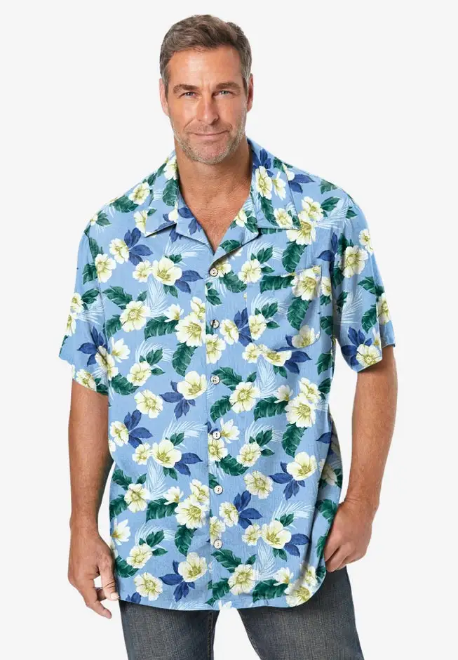 Printed Camp Shirt