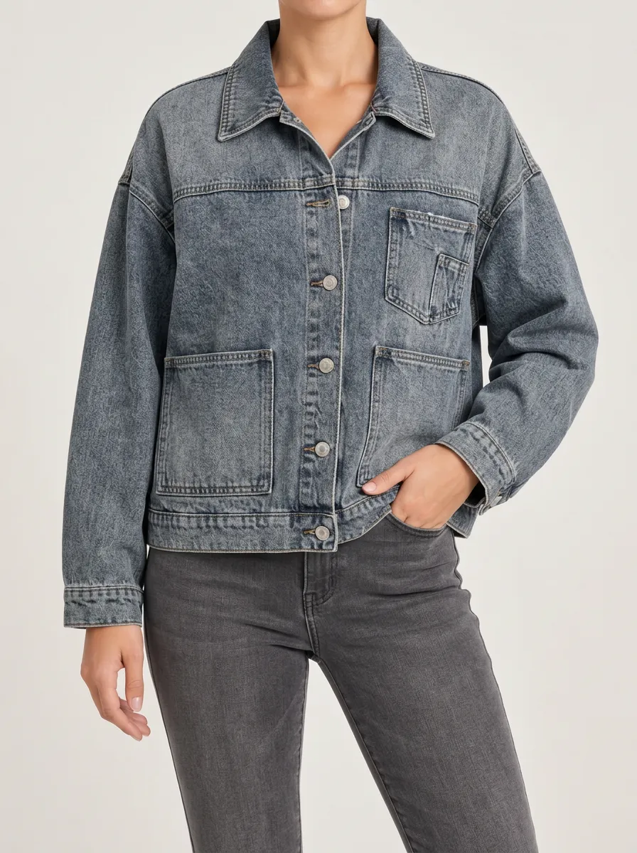 Everyday Women's Casual Denim Jacket